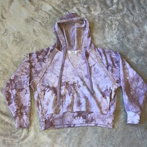 material girls cropped hoodie